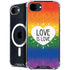 Love Is Love Rainbow iPhone 16e MagSafe Case