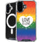 Love Is Love Rainbow iPhone 17 MagSafe Case