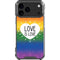 Love Is Love Rainbow iPhone 18 Pro Max Clear Case