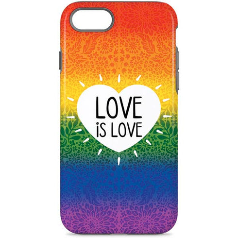 Love Is Love Rainbow iPhone Cases