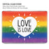 Love Is Love Rainbow MacBook Pro 14in (2021-24) Case plus Skin