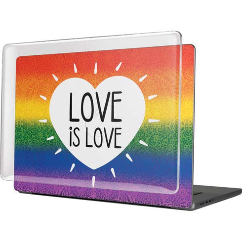 Love Is Love Rainbow MacBook Cases