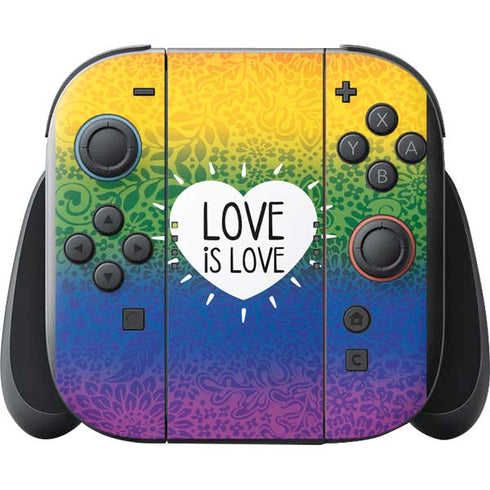 Love Is Love Rainbow Nintendo Switch 2 (2025) with Joy-Con Skin
