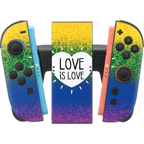 Love Is Love Rainbow Nintendo Switch 2 (2025) Joy-Con Controller Skin