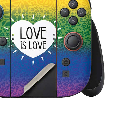 Love Is Love Rainbow Nintendo Switch 2 (2025) Joy-Con Controller Skin