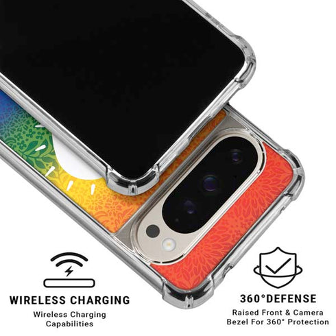 Love Is Love Rainbow Pixel 9/9 Pro Clear Case