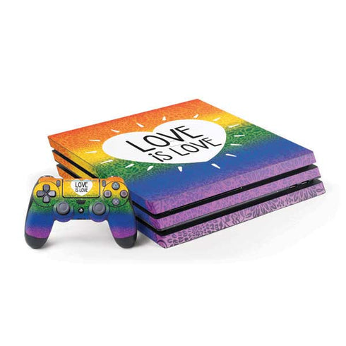 Love Is Love Rainbow PlayStation PS4 Skins