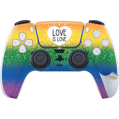 Love Is Love Rainbow PS5 Pro Disk Bundle Skin