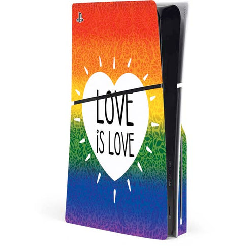 Love Is Love Rainbow PlayStation PS5 Skins