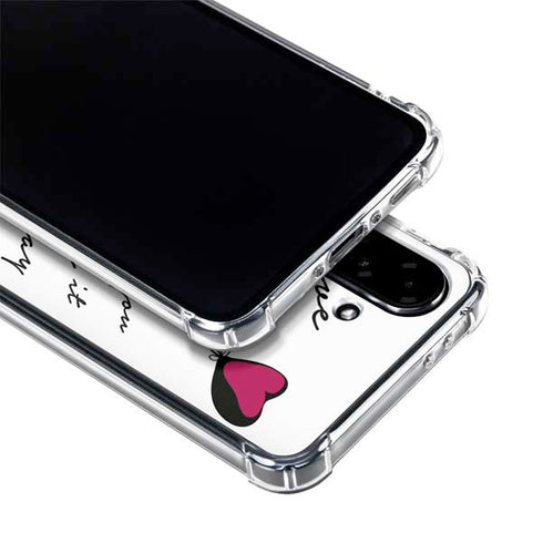 Love Isnt Love Til You Give It Away Galaxy A36 5G Clear Case