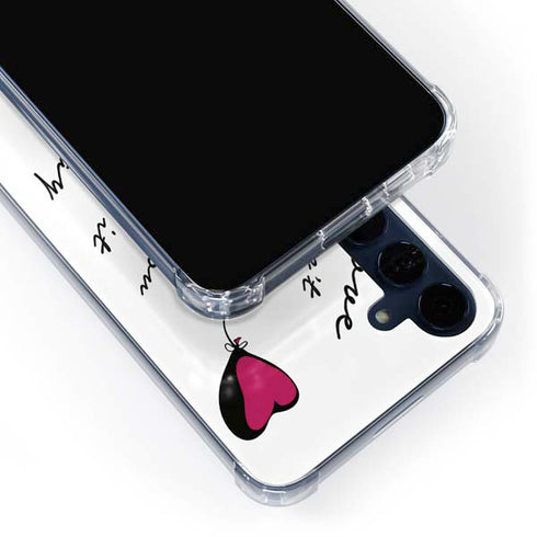 Love Isnt Love Til You Give It Away Galaxy A55 5G Clear Case