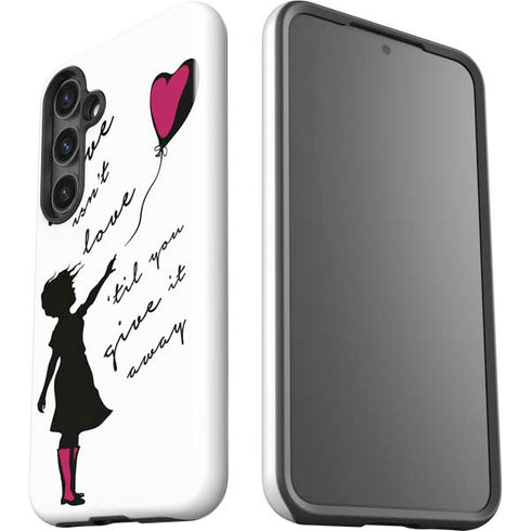 Love Isnt Love Til You Give It Away Galaxy S25 Plus Impact Case