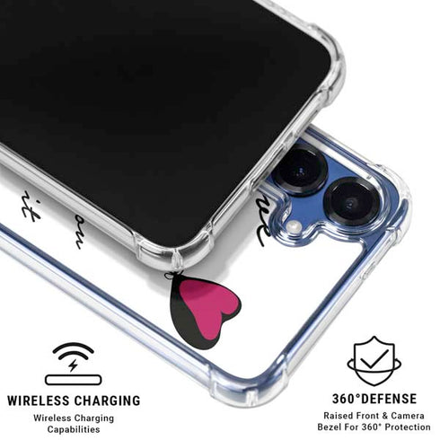 Love Isnt Love Til You Give It Away Galaxy S25 Clear Case