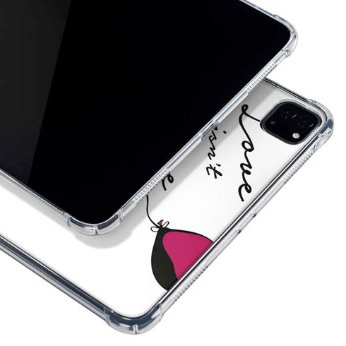 Love Isnt Love Til You Give It Away iPad Pro 11in (2024) Clear Case