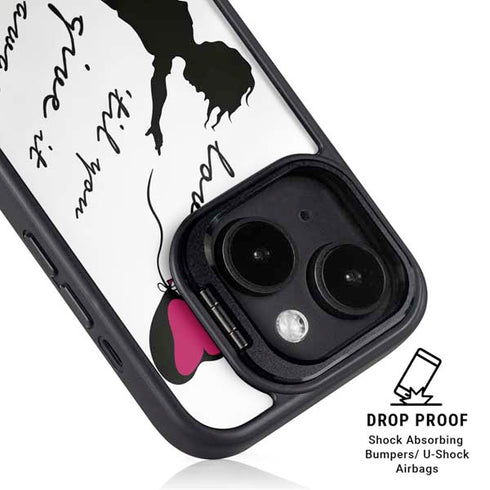Love Isnt Love Til You Give It Away iPhone 14 Kickstand Case