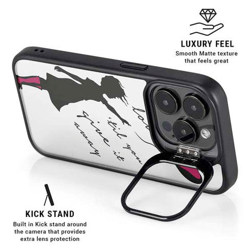 Love Isnt Love Til You Give It Away iPhone 14 Pro Max Kickstand Case