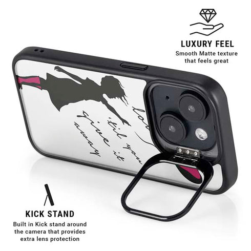 Love Isnt Love Til You Give It Away iPhone 15 Kickstand Case