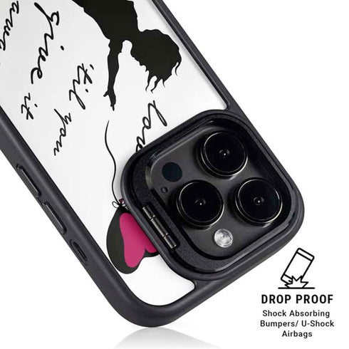 Love Isnt Love Til You Give It Away iPhone 15 Pro Max Kickstand Case