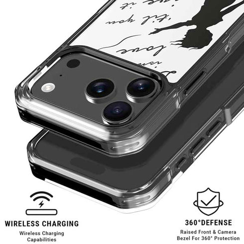 Love Isnt Love Til You Give It Away iPhone 18 Pro Clear Case