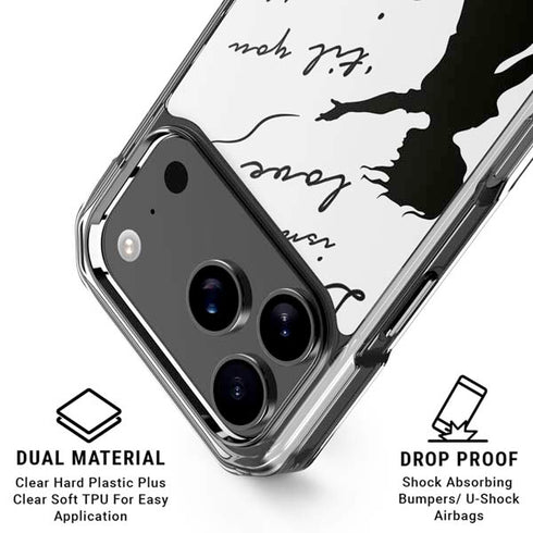 Love Isnt Love Til You Give It Away iPhone 18 Pro Clear Case