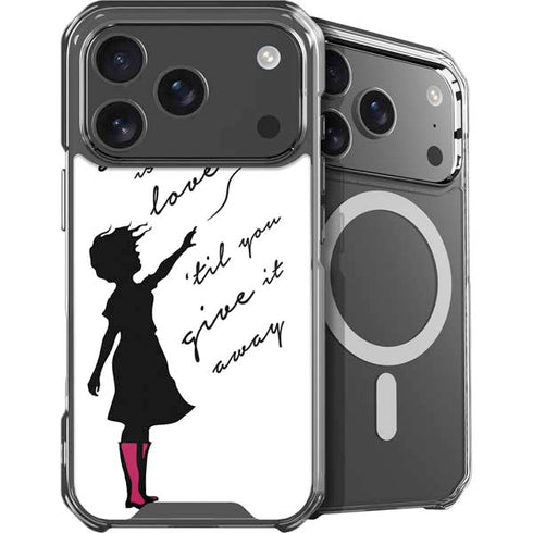 Love Isnt Love Til You Give It Away iPhone 18 Pro MagSafe Case