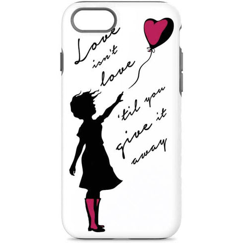 Love Isnt Love Til You Give It Away iPhone Cases