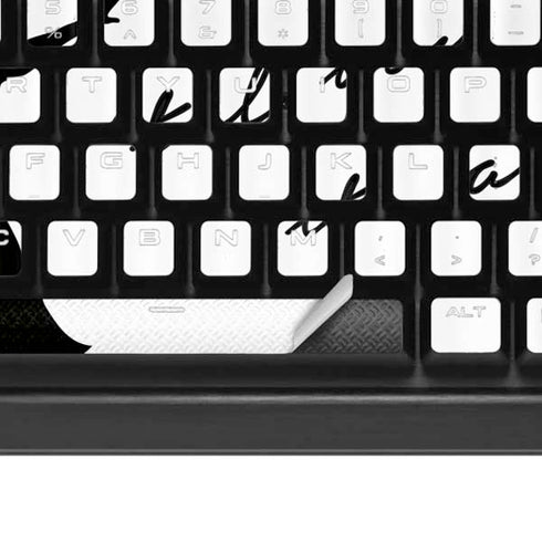 Love Isnt Love Til You Give It Away K95 RGB PLATINUM Mechanical Gaming Keyboard Skin