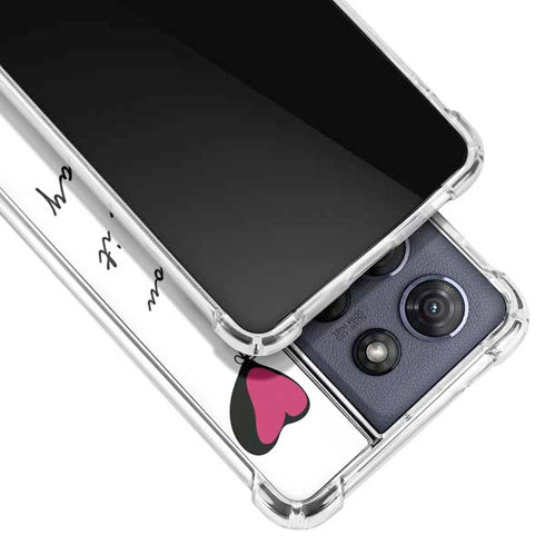 Love Isnt Love Til You Give It Away Moto G 5G (2025) Clear Case