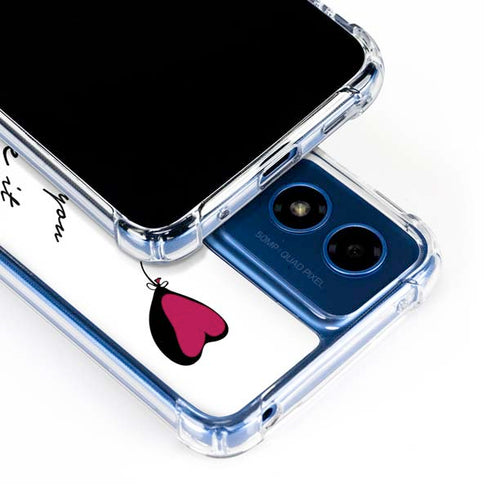 Love Isnt Love Til You Give It Away Moto G Play 4G (2024) Clear Case