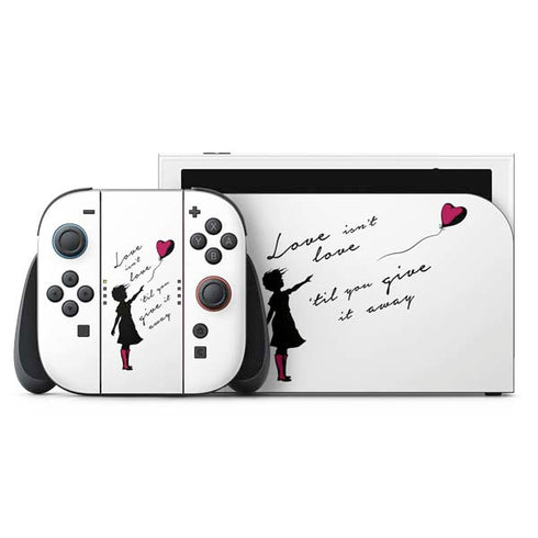 Love Isnt Love Til You Give It Away Nintendo Skins