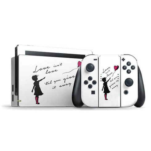 Love Isnt Love Til You Give It Away Nintendo Skins