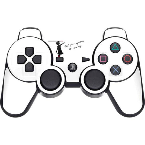 Love Isnt Love Til You Give It Away PS3 Dual Shock wireless controller Skin