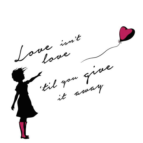 Love Isnt Love Til You Give It Away PS4 Console and Controller Bundle Skin