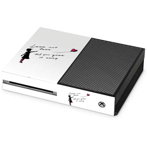 Love Isnt Love Til You Give It Away Xbox One Console Skin