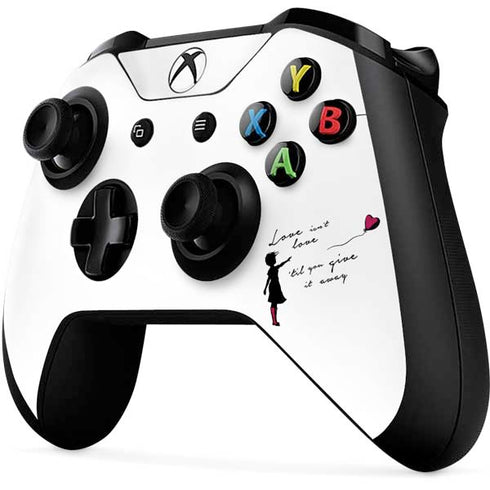 Love Isnt Love Til You Give It Away Xbox One X Controller Skin