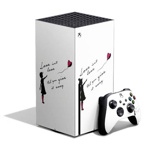 Love Isnt Love Til You Give It Away Xbox Series X Skins