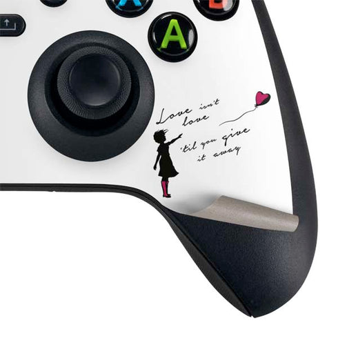 Love Isnt Love Til You Give It Away XBox Series X Digital Edition Bundle Skin