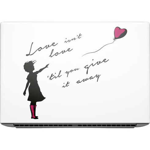 Love Isnt Love Til You Give It Away HP ZBook Fury 16 G10 Skin