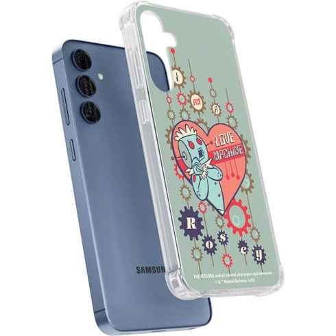 The Jetsons Love Machine Galaxy A55 5G Clear Case