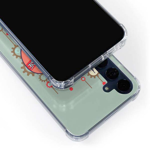 The Jetsons Love Machine Galaxy A55 5G Clear Case