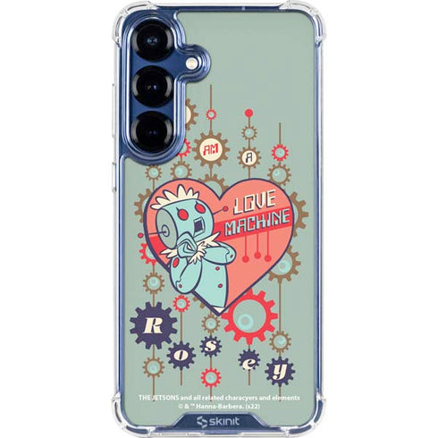 The Jetsons Love Machine Galaxy S25 Plus Clear Case