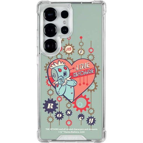 The Jetsons Love Machine Galaxy S25 Ultra Clear Case