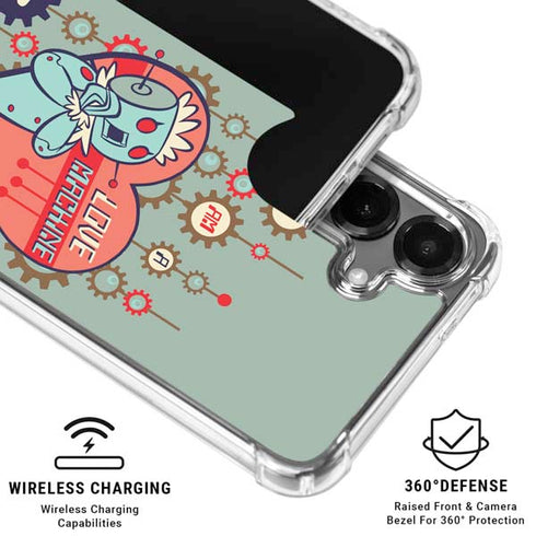 The Jetsons Love Machine Galaxy S26 Clear Case