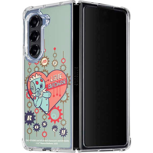 The Jetsons Love Machine Galaxy Z Fold5 5G Clear Case