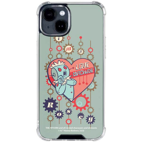 The Jetsons Love Machine iPhone 15 Clear Case