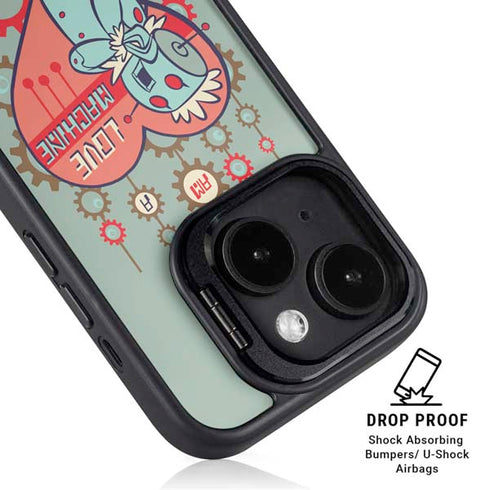 The Jetsons Love Machine iPhone 15 Plus Kickstand Case