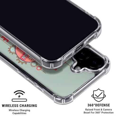 The Jetsons Love Machine iPhone 16 MagSafe Case