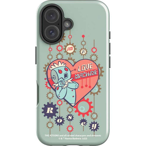 The Jetsons Love Machine iPhone 16 Plus Impact Case