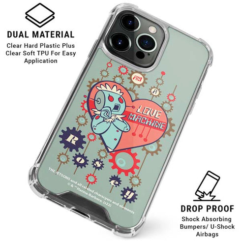The Jetsons Love Machine iPhone 16 Pro Max Clear Case
