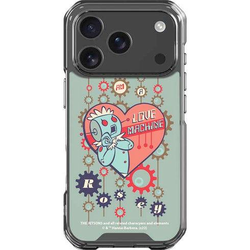 The Jetsons Love Machine iPhone 18 Pro Clear Case